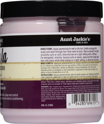 Aunt Jackie's™ Curl La La Defining Curl Custard Perspective: right