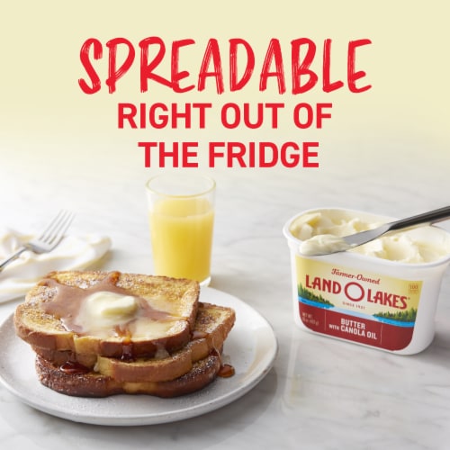 Land O Lakes Butter with Canola Oil Spreadable Perspective: right