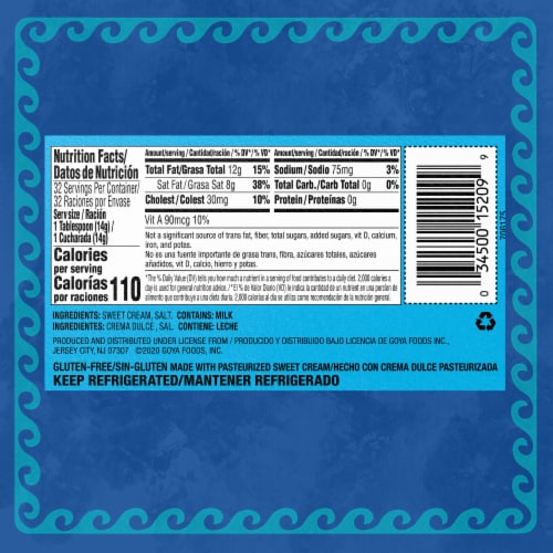 GOYA® Salted Butter Sticks Perspective: right