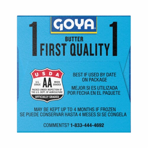 Goya Unsalted Butter Sticks Perspective: right