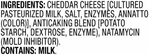 Land O Lakes Sharp Cheddar Farmstyle Cut Shredded Cheese Perspective: right
