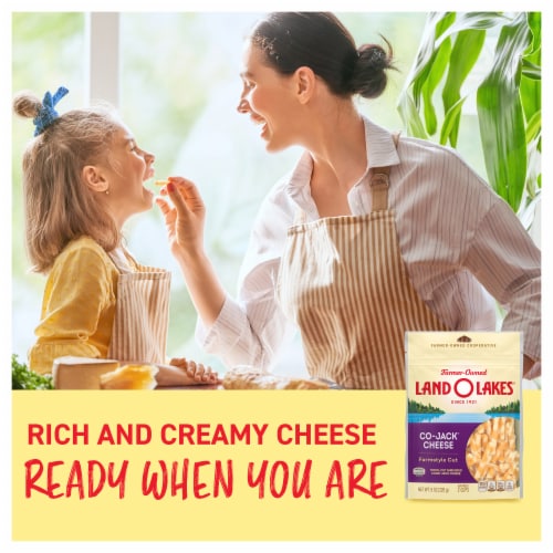 Land O Lakes® Co-Jack® Cheese Farmstyle Shreds Perspective: right