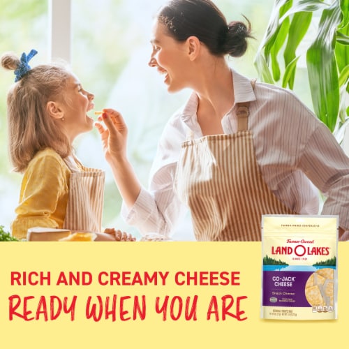 Land O Lakes® Co-Jack® Snack Cheese Perspective: right