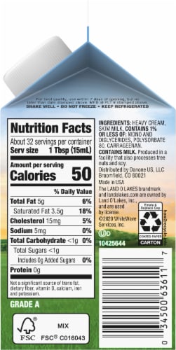 Land O' Lakes® Heavy Whipping Cream Perspective: right
