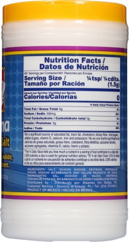 La Fina Iodized Salt Perspective: right