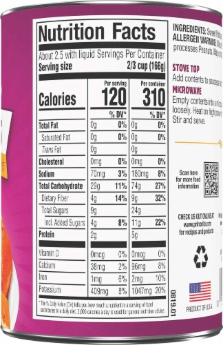 Princella® Cut Sweet Potato Yams in Light Syrup Perspective: right