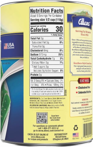 Allens® Seasoned Blue Lake Green Beans Perspective: right