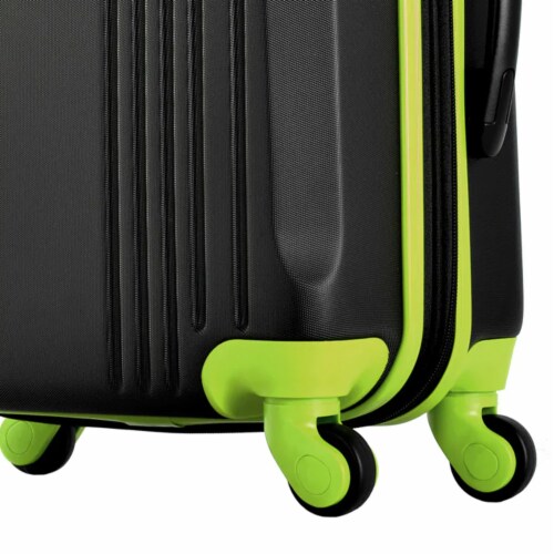 Olympia 21-Inch Expandable Carry On Spinner Suitcase Perspective: right