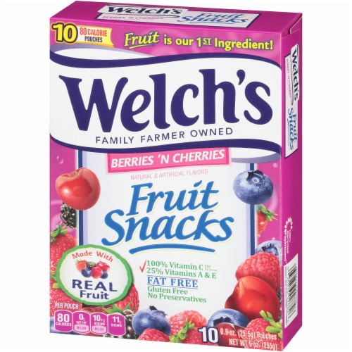Welch's® Berries 'n Cherries Fruit Snacks Perspective: right