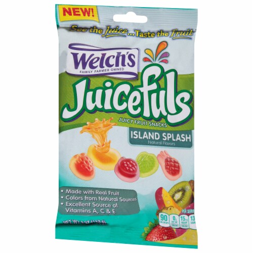 Welch's Juicefuls® Island Splash Juicy Fruit Snacks Perspective: right