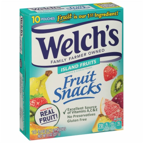 Welch's® Island Fruit Gummy Snacks Perspective: right