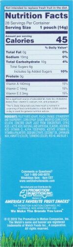 Welch's Mixed Fruit Easter Fruit Snacks 28 Count Perspective: right
