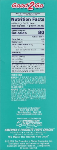 Welch's Fruit Punch/Island Fruits Combo Pack Fruit Snacks Perspective: right