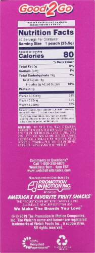 Welch's Berries 'N Cherries Fruit Snacks Perspective: right