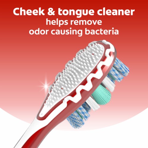 Colgate® 360® Advanced Optic White® Soft Toothbrush Pack Perspective: right