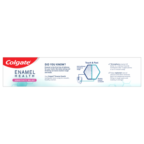Colgate Enamel Health Fresh Mint Toothpaste Perspective: right