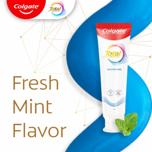 Colgate Total Whitening Toothpaste Gel Perspective: right