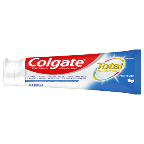 Colgate® Total Whitening Toothpaste Value Pack Perspective: right