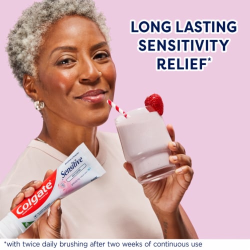 Colgate Sensitive Whitening Toothpaste Perspective: right