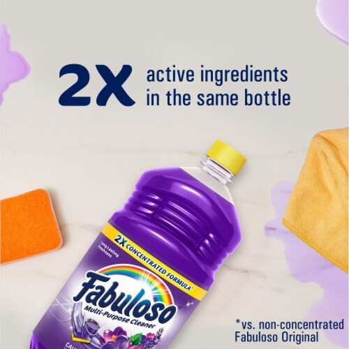 Fabuloso Multi-Purpose Cleaner 2x Concentrated Lavender Perspective: right