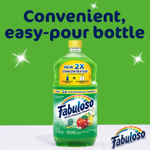 Fabuloso 2x Concentrated Passion of Fruits Multi-Purpose Cleaner Perspective: right