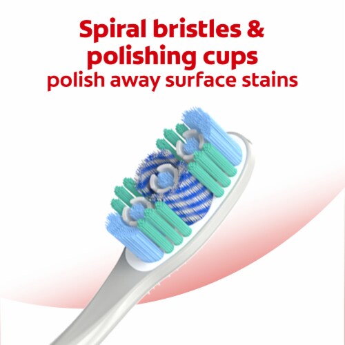 Colgate 360 Optic White Soft Whitening Toothbrush Perspective: right