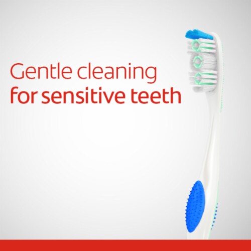 Colgate Enamel Health Extra Soft Sensitive Toothbrush Perspective: right