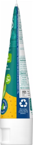 Tom's of Maine Kids Fluoride Natural Toothpaste Outrageous Orange Mango Perspective: right