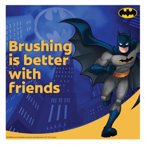 Colgate Kids Powered Batman Toothbrush Perspective: right