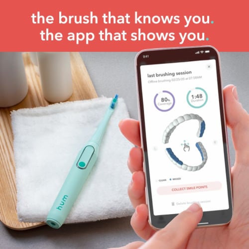 colgate hum rechargeable electric toothbrush