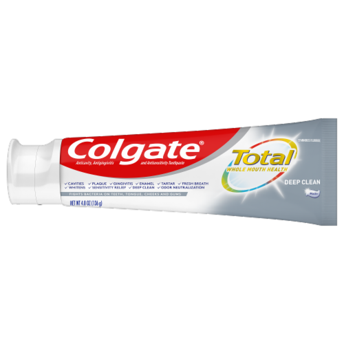 Colgate Total Deep Clean Toothpaste Value Pack Perspective: right