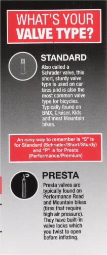 Bell® Presta Valve Bicycle Inner Tube Perspective: right