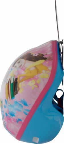 Disney Princess Toddler Bicycle Helmet Perspective: right