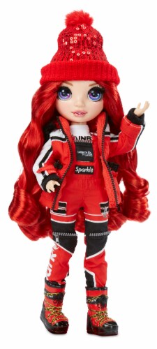 Rainbow High Ruby Anderson – Red Fashion Doll with 2 Outfits