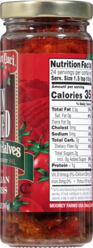 Bella Sun Luci Sun Dried Tomato Halves with Italian Herbs Perspective: right