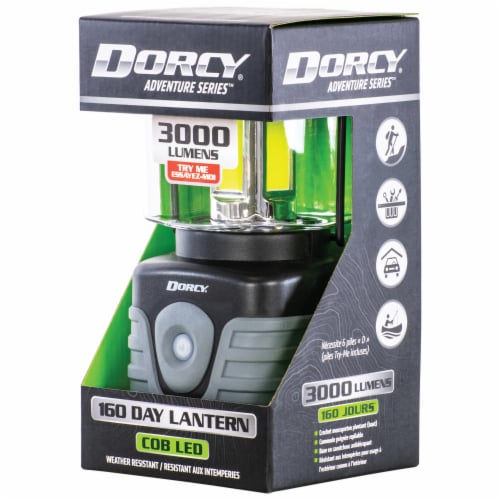 Dorcy COB Pop-Up 350 Lumen Lantern - Gray, 1 ct - Fred Meyer