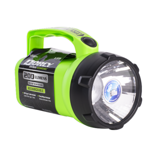 Dorcy® Rechargable Adventure Flashlight Perspective: right