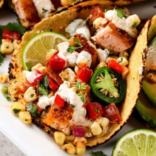 Sea Cuisine Honey Chipotle Salmon Perspective: right