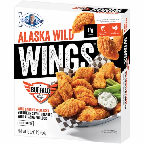 High Liner™ Buffalo Style Alaska Wild Wings Perspective: right