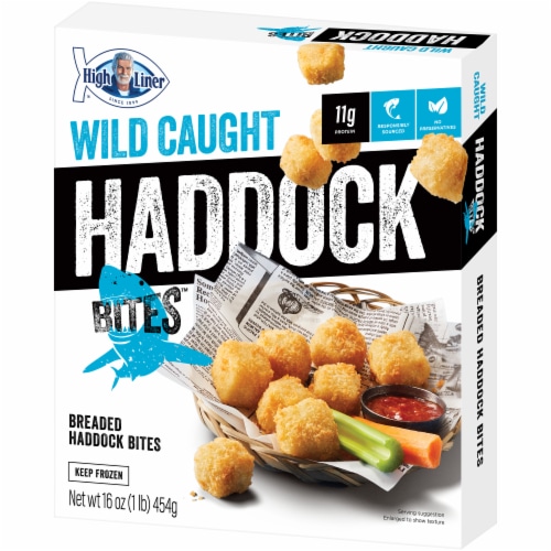 High Liner™ Wild Caught Breaded Haddock Bites Perspective: right