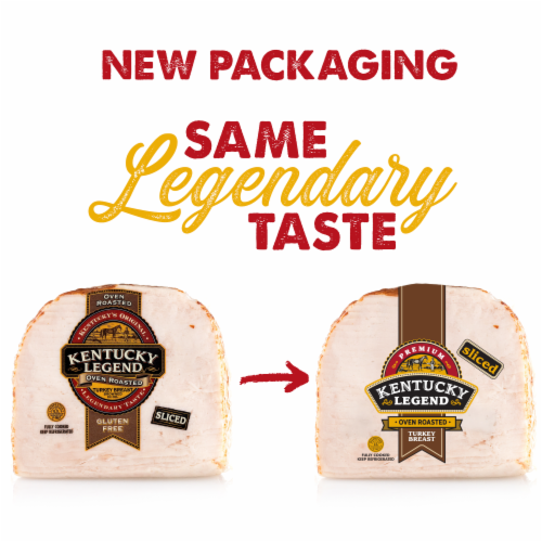 Kentucky Legend® Quarter Sliced Boneless Oven Roasted Turkey Perspective: right