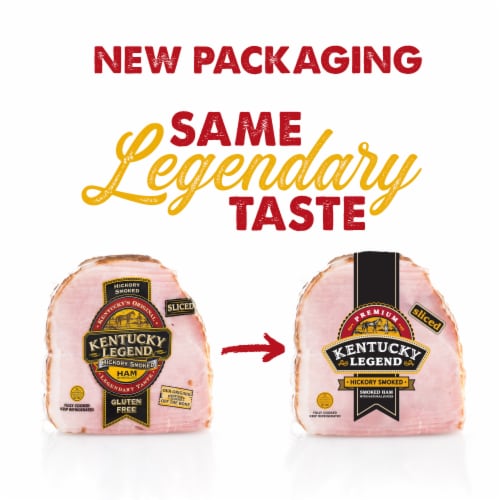 Kentucky Legend® Quarter Sliced Boneless Hickory Smoked Ham Perspective: right