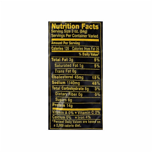 Kentucky Legend Fully Cooked Boneless Brown Sugar Half Ham Perspective: right