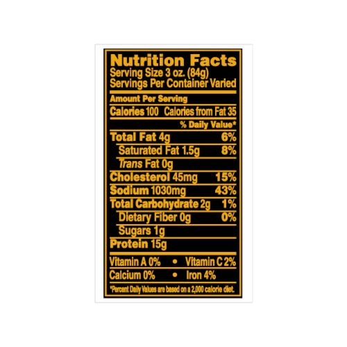 Kentucky Legend Fully Cooked Boneless Hickory Smoked Half Ham Perspective: right