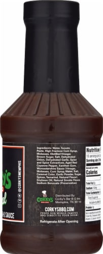 Corky's Original BBQ Sauce Perspective: right