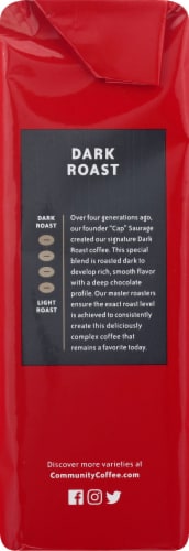 Community Coffee® Dark Roast Ground Coffee Perspective: right