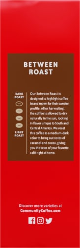 Community Coffee® Between Roast Medium-Dark Roast Ground Coffee Perspective: right