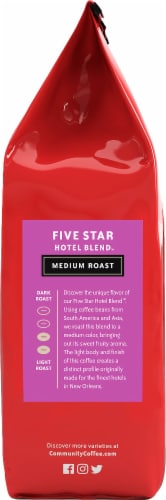 Community Coffee® Five Star Hotel Blend Medium Roast Ground Coffee Perspective: right
