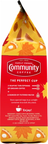 Community® Coffee Spiced Pumpkin Pecan Pie Ground Coffee Perspective: right