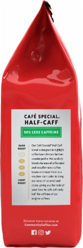 Community Coffee Cafe Special Half-Caff Ground Coffee Perspective: right